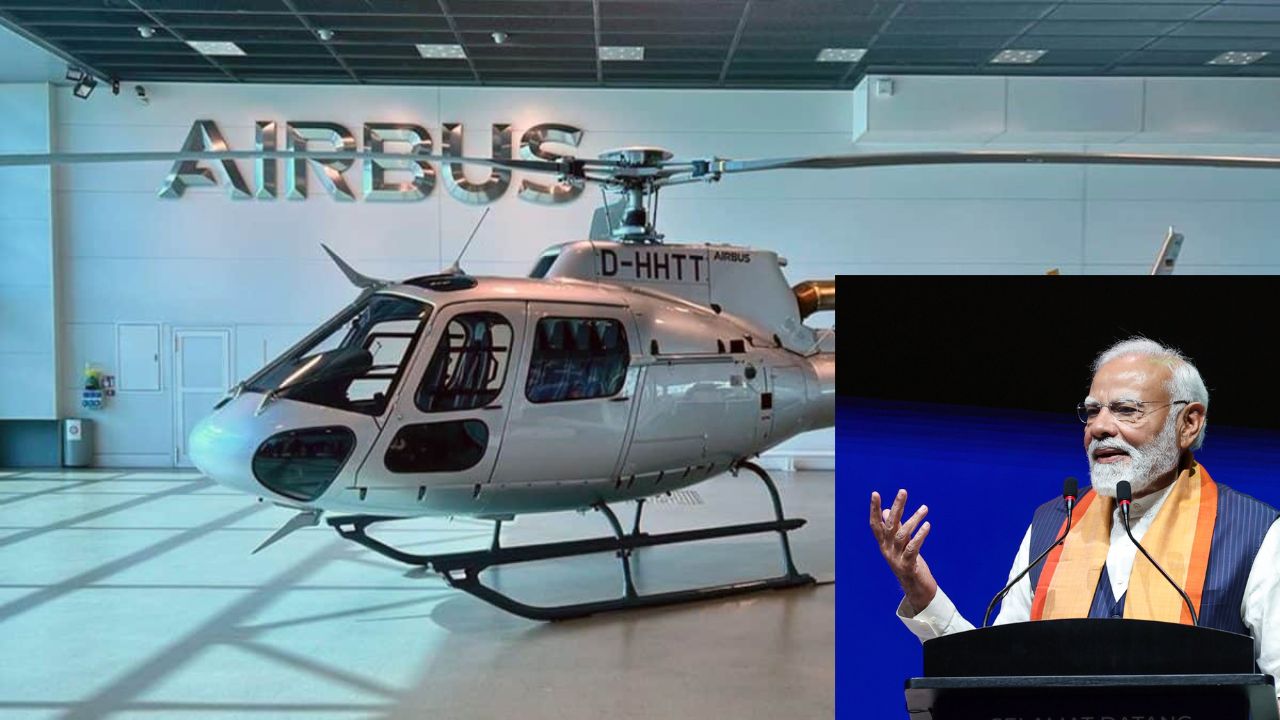 Pm modi inaugurates Kolar mini helicopter manufacturing unit by virtual