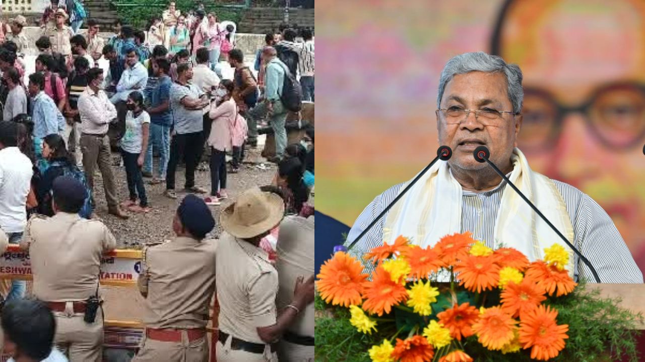 Dharwad government job aspirants protest: CM Siddarmaiah given good news to aspirants