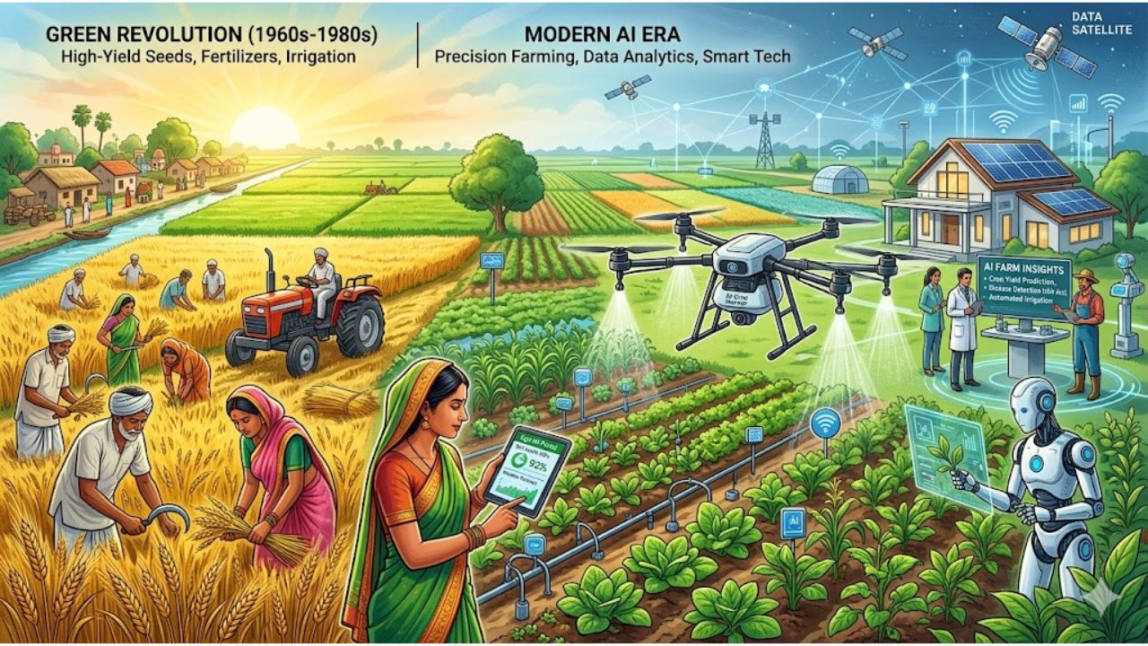From Green Revolution to AI Era: Rising Environmental and Social Challenges Amid Development