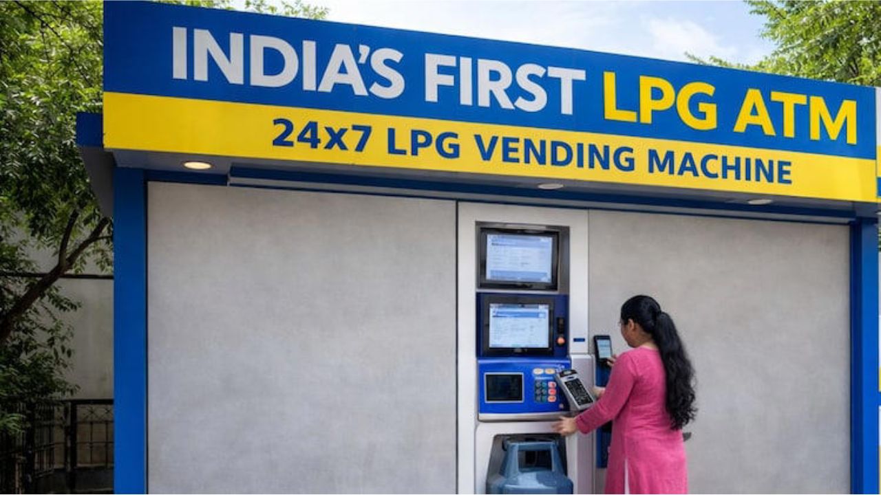 Bharat Petroleumʼs India's first LPG ATM Gurugram: How to use it
