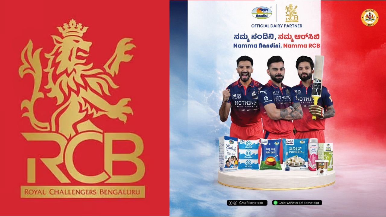 KMF Nandini Dairy Partner with RCB