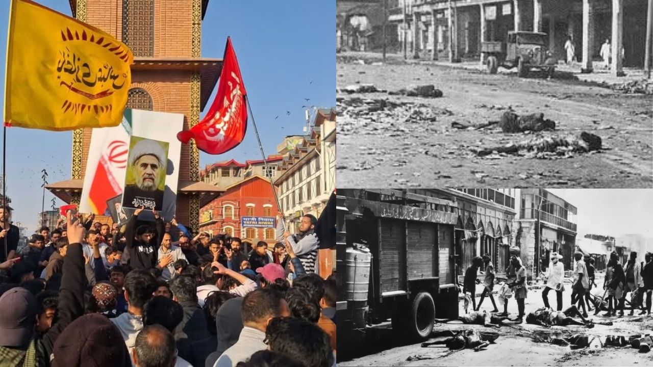 Muslim Protest in India for Iran Leader Ayatollah Khomeini Death: Reminds Khilafat movement