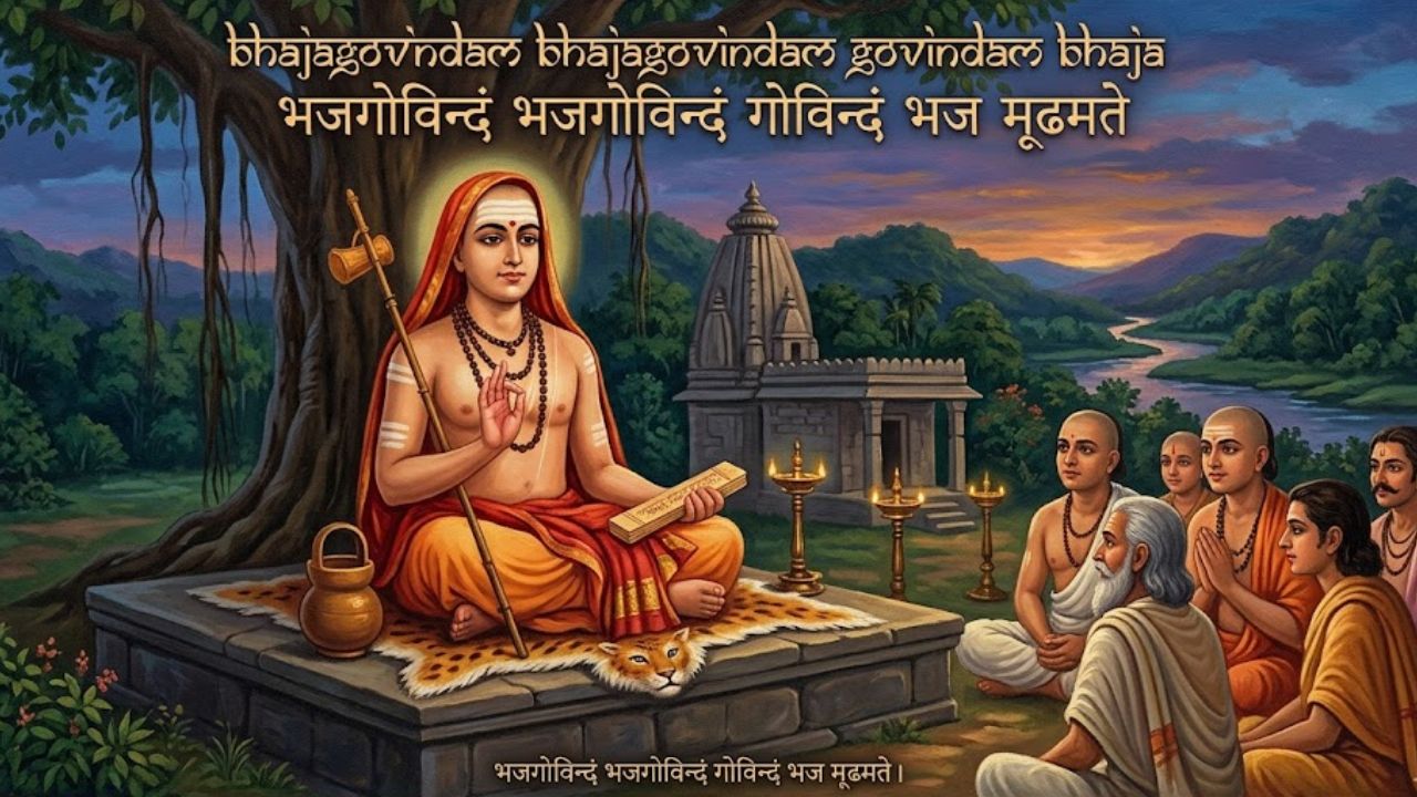 Bhaja Govindam Shloka: Wisdom Teachings by Adi Shankaracharya