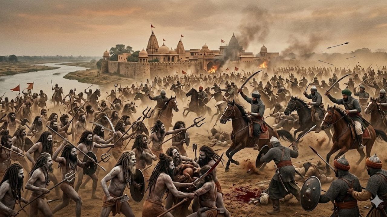 Holi: The Untold Story of 2000 Naga Sadhus Sacrificed there lives in 1757