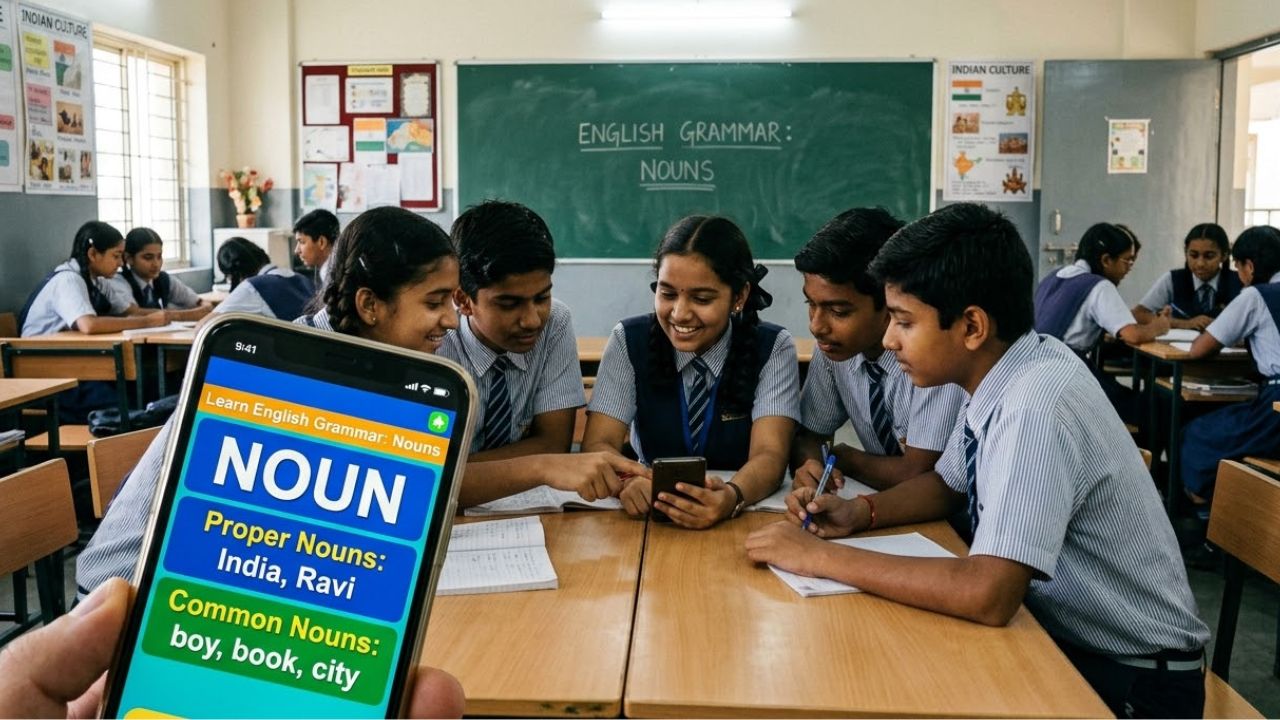 English Grammar lesson 4 classification of noun kannada