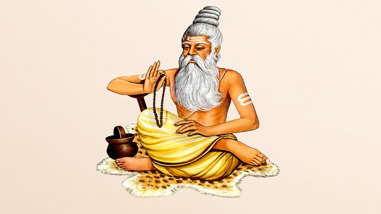 Moon father and founder of the Atreya tribe Atri Sage Story in Kannada
