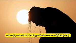 ಆರೋಗ್ಯಕ್ಕೆ ಆಯುರ್ವೇದ: ಸನ್ ಸ್ಟ್ರೋಕ್‌ನಿಂದ ಪಾರಾಗಲು ಇಲ್ಲಿದೆ ಟಿಪ್ಸ್‌   