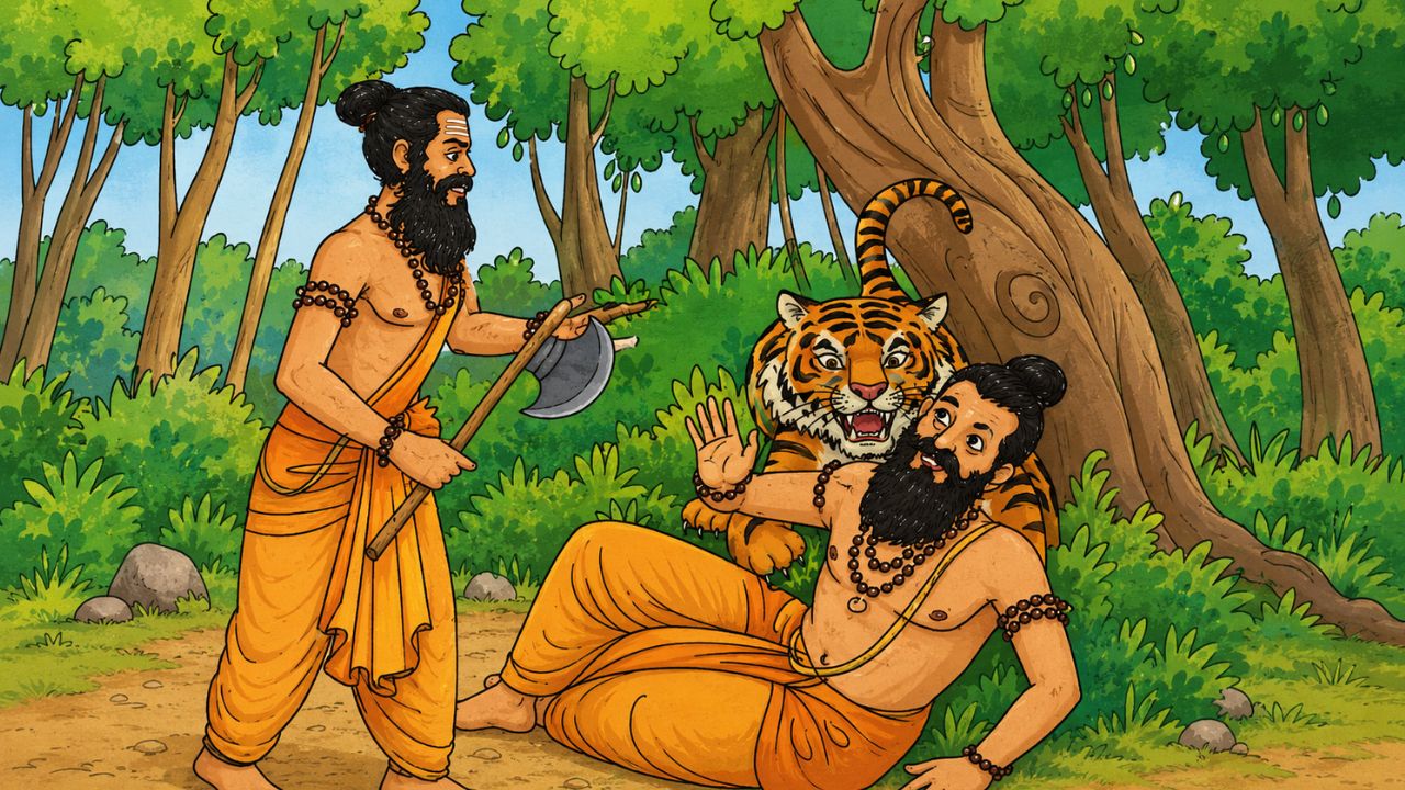 Parashurama's beloved friend Brahmarishi Akratvran