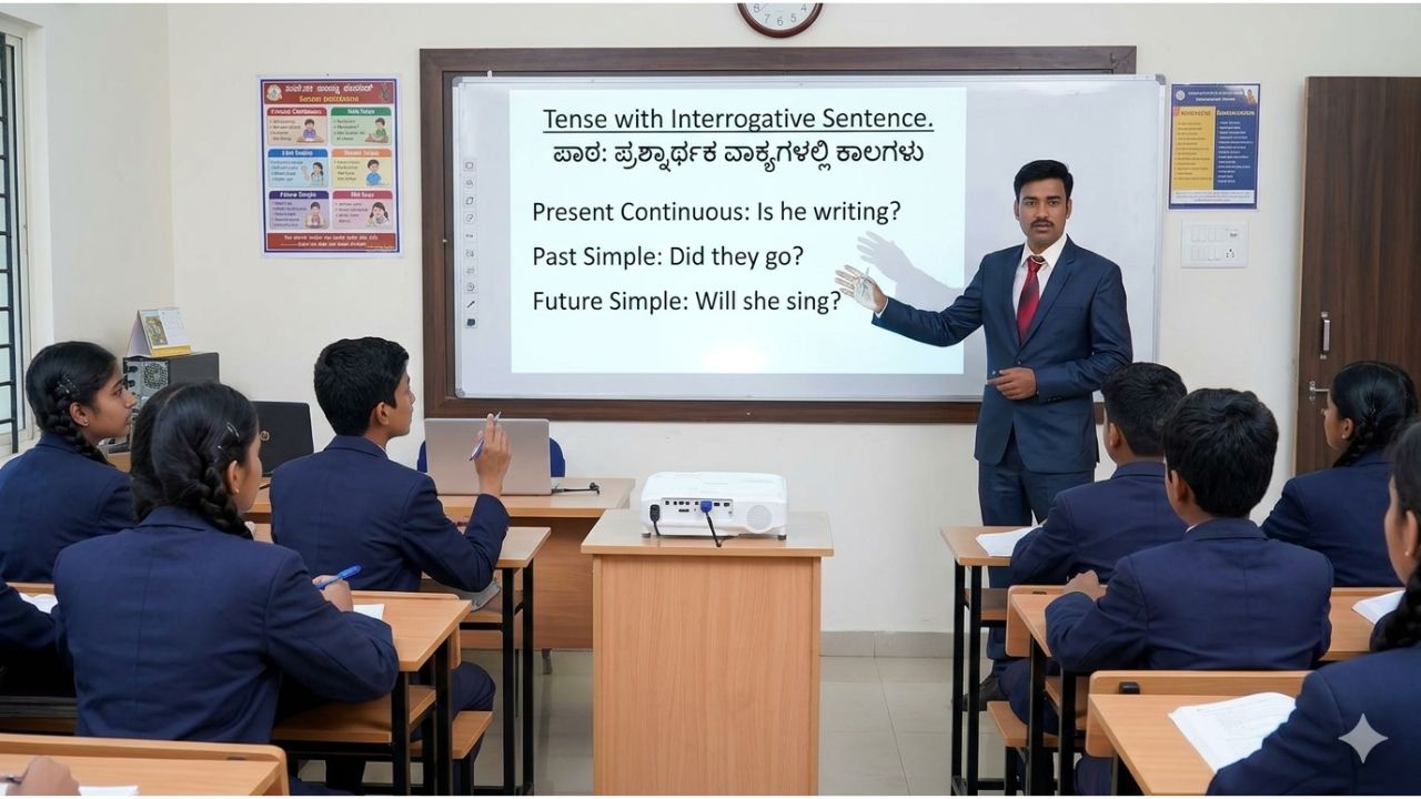 English Grammar ಪಾಠ 18: Tense with Interrogative Sentence