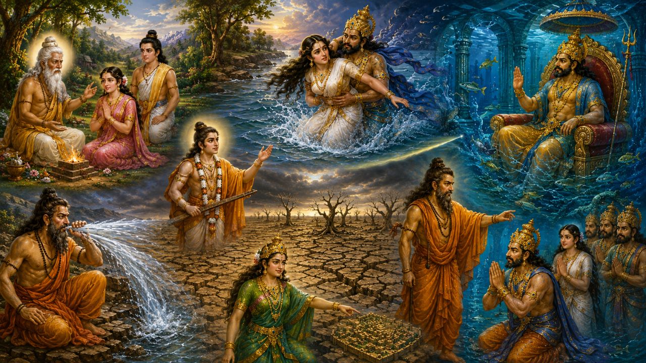 Story of Utthaya Maharishi who made the ocean barren