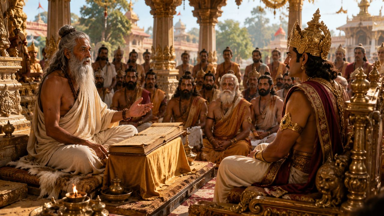 Vedavyasa Student Sage Vaishampayana Maharshi Story in Kannada