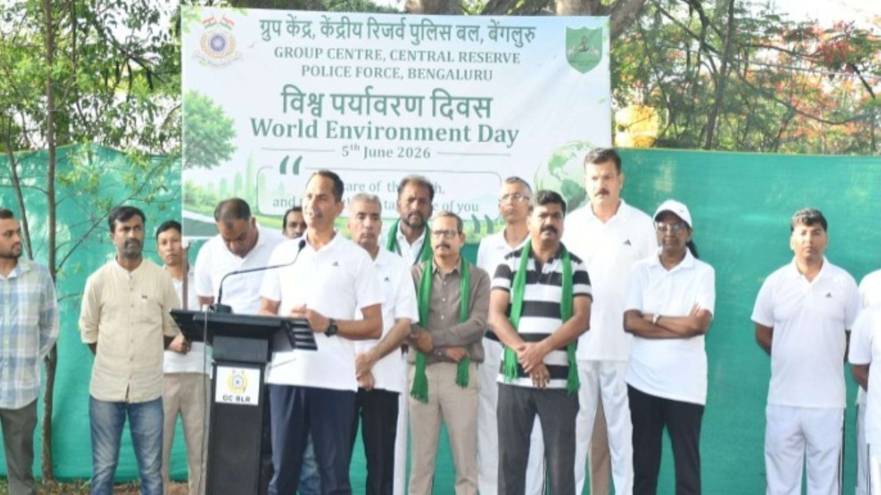 World Environment Day: CRPF conducts sapling planting campaign across the country